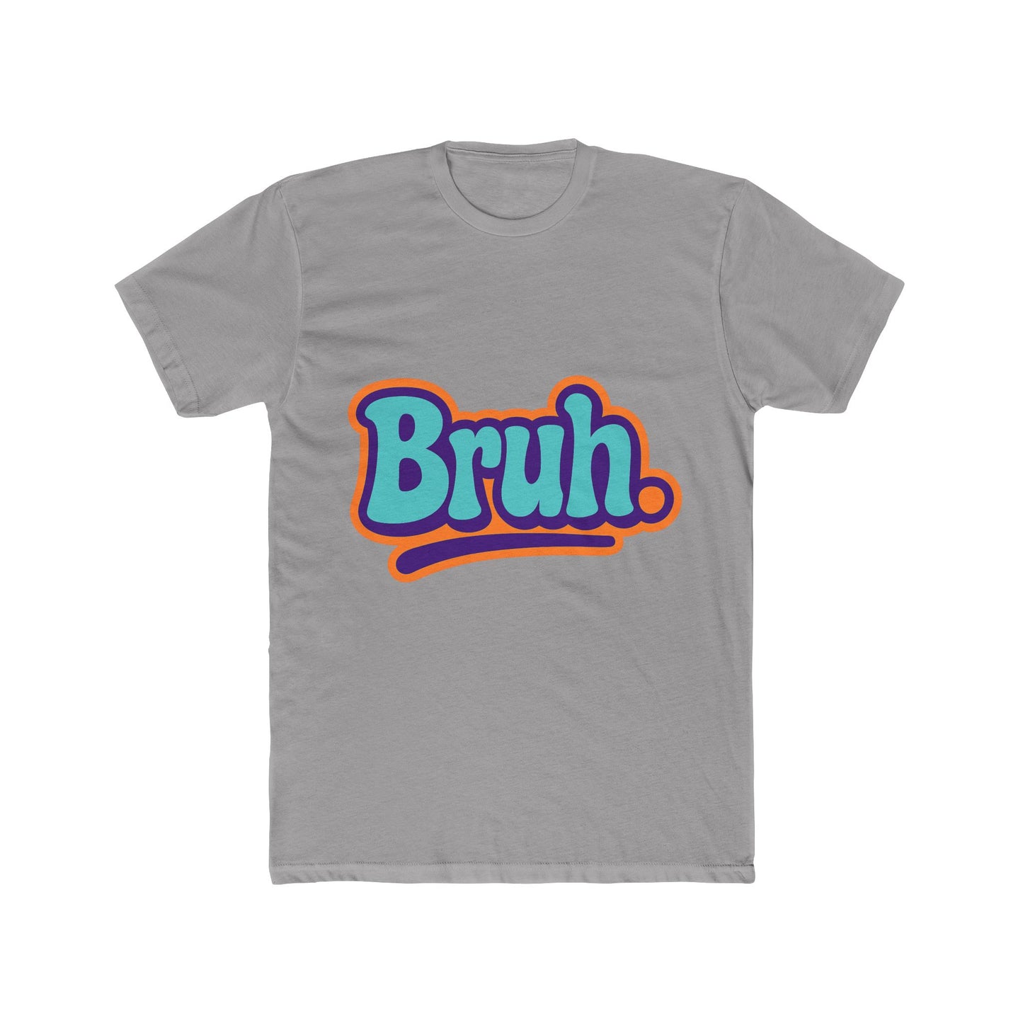 funny bruh meme multicolor unisex t-shirt - humorous graphic tee for men women - soft, stylish novelty t-shirt