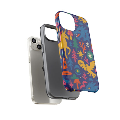 Vibrant Retro 3D Wrap Protective Phone Case with Funky Multicolour Design Stylish Accessory for Self-Expression Compatible with iPhone 13, 14, 15 & 16 – all models including Pro, Pro Max & Plus