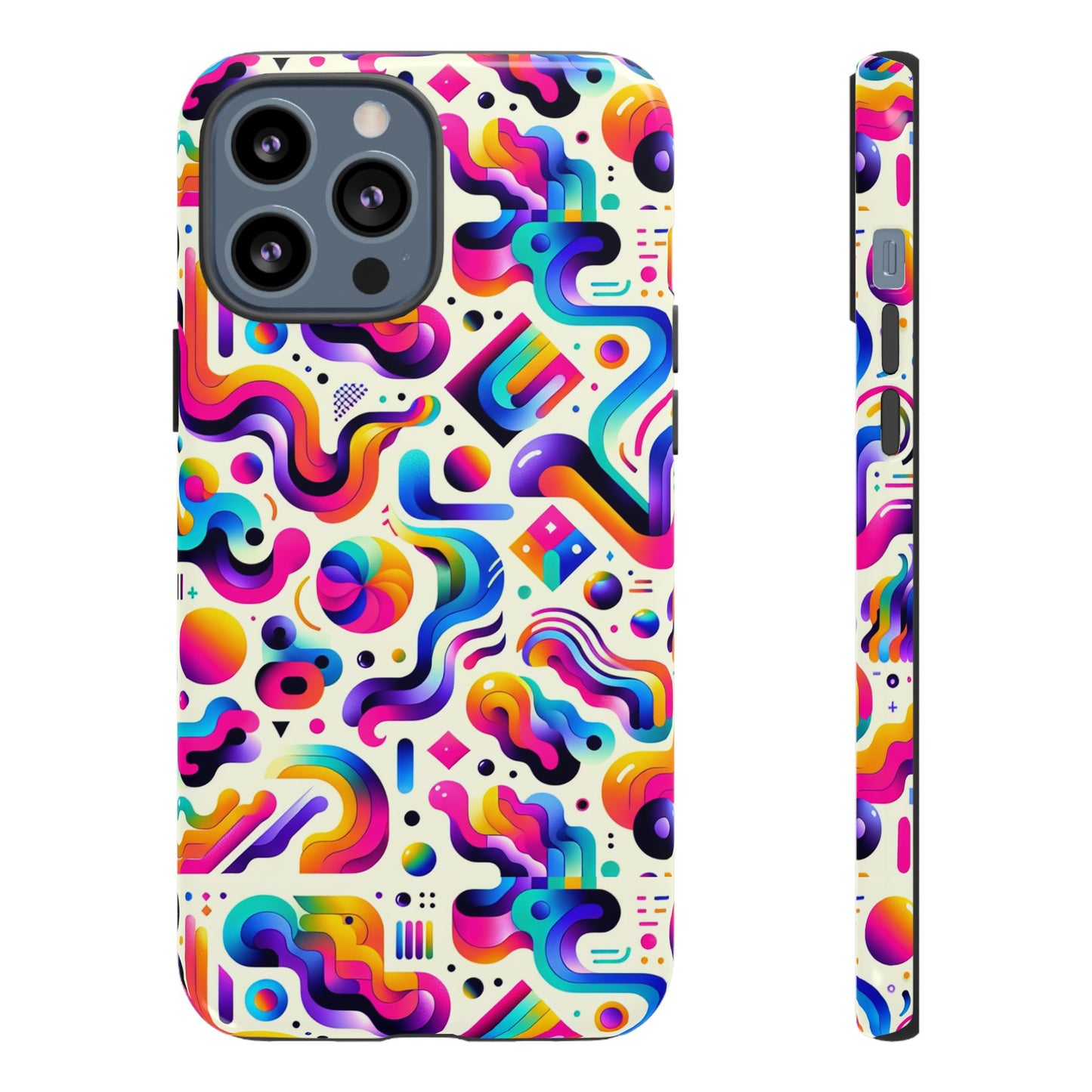 pattern image 7 vibrant 3d wrap phone case for anime and comic style protection