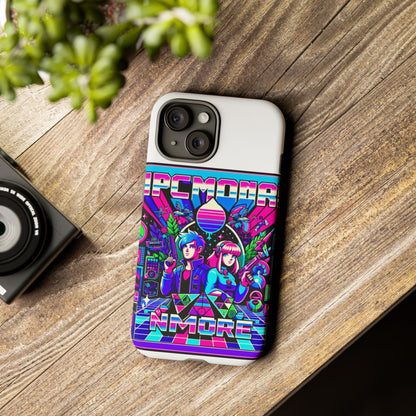 Npc No More 3D Wrap Protective Phone Case for Anime Lovers