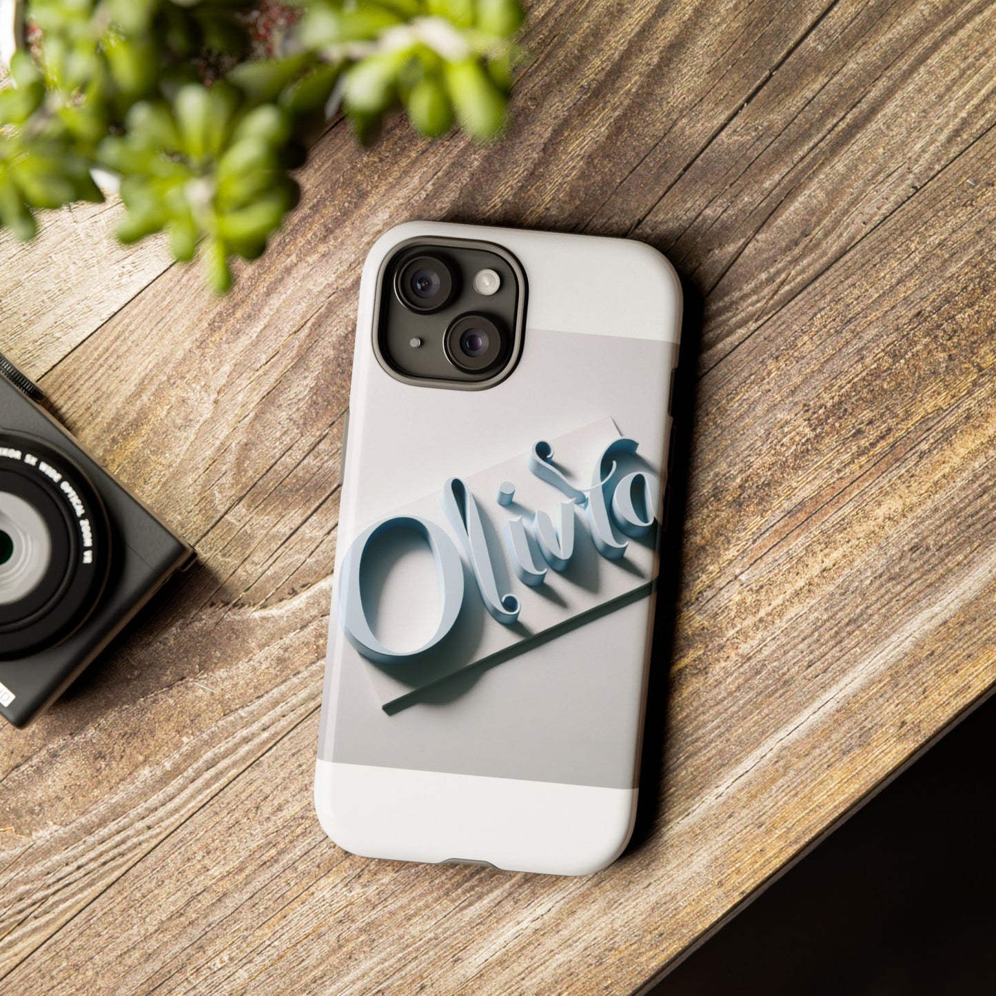 vibrant 3d blue name phone case for stylish protection – unique accessory for self-expression compatible with iphone 13, 14, 15 & 16 – all models including pro, pro max & plus