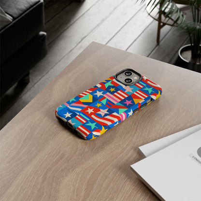 Vibrant Multicolour 3D Wrap Protective Phone Case – Stylish Accessory for Unique Expression Compatible with iPhone 13, 14, 15 & 16 – all models including Pro, Pro Max & Plus