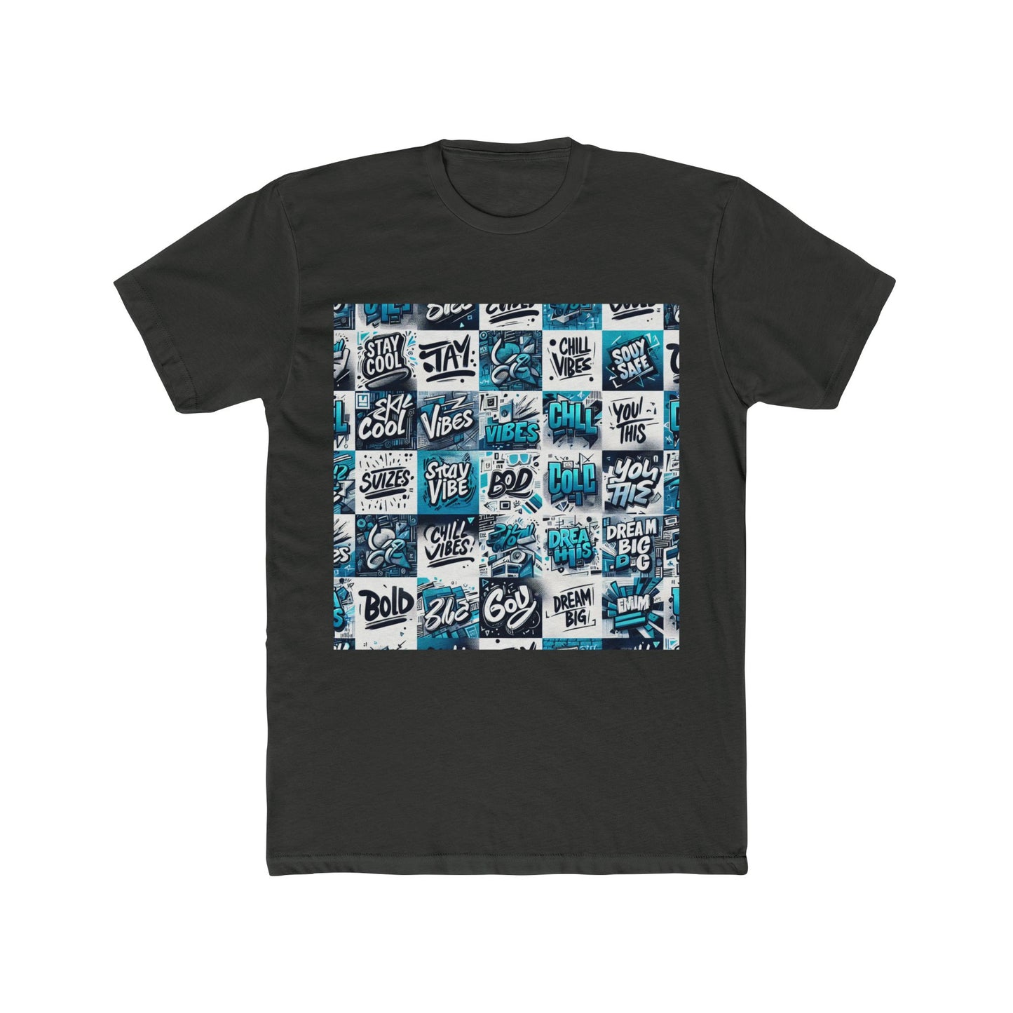 unisex t-shirt - aesthetic blue 1: timeless elegance in every stitch