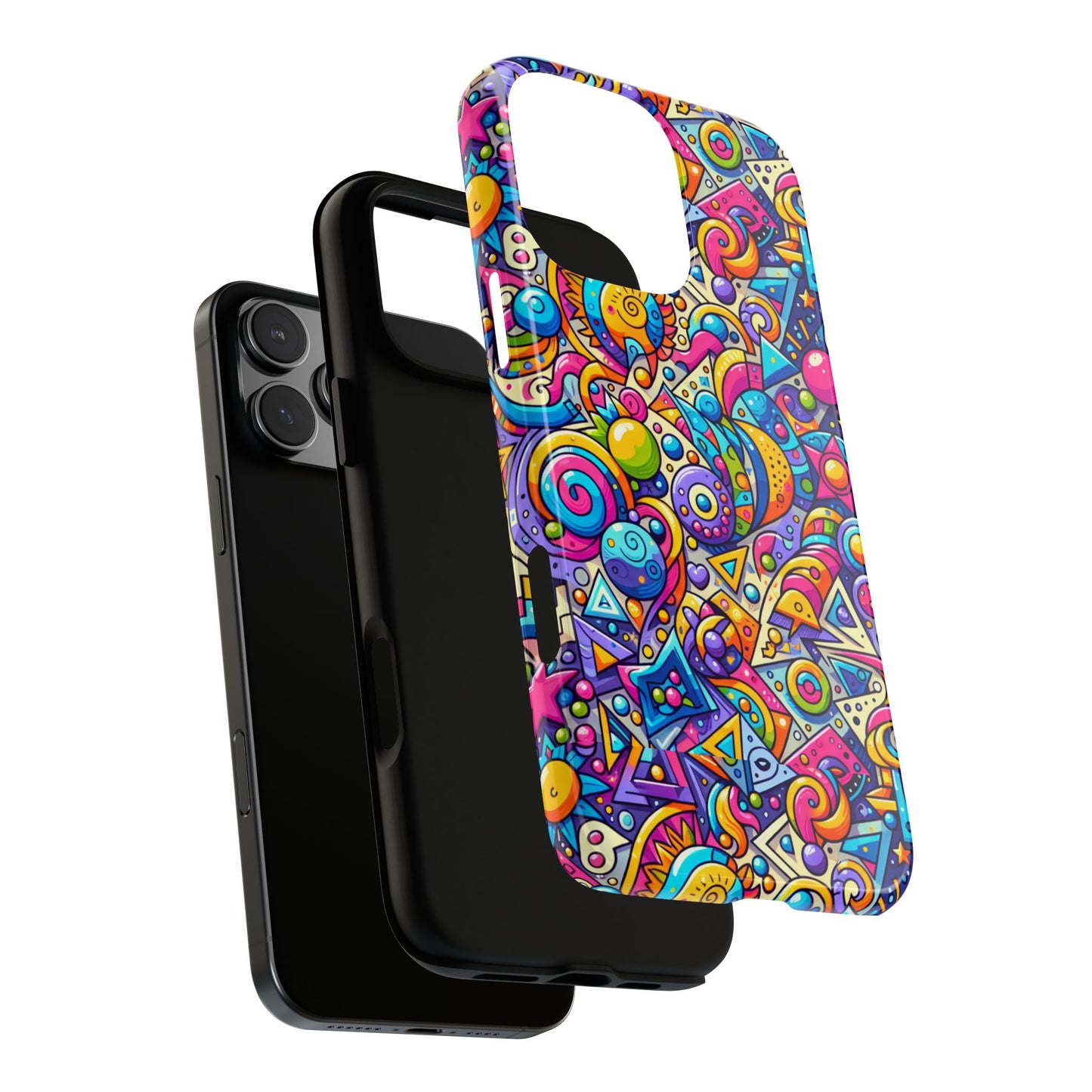 pattern image 7 vibrant protective phone case for anime and comic fans