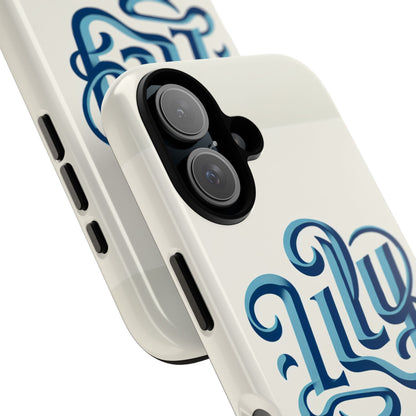 Name Lily Blue 3D Wrap Phone Case for Kids and Teens Shockproof Durable TPU Protective Cover with Vivid Anime and Comic Art Design