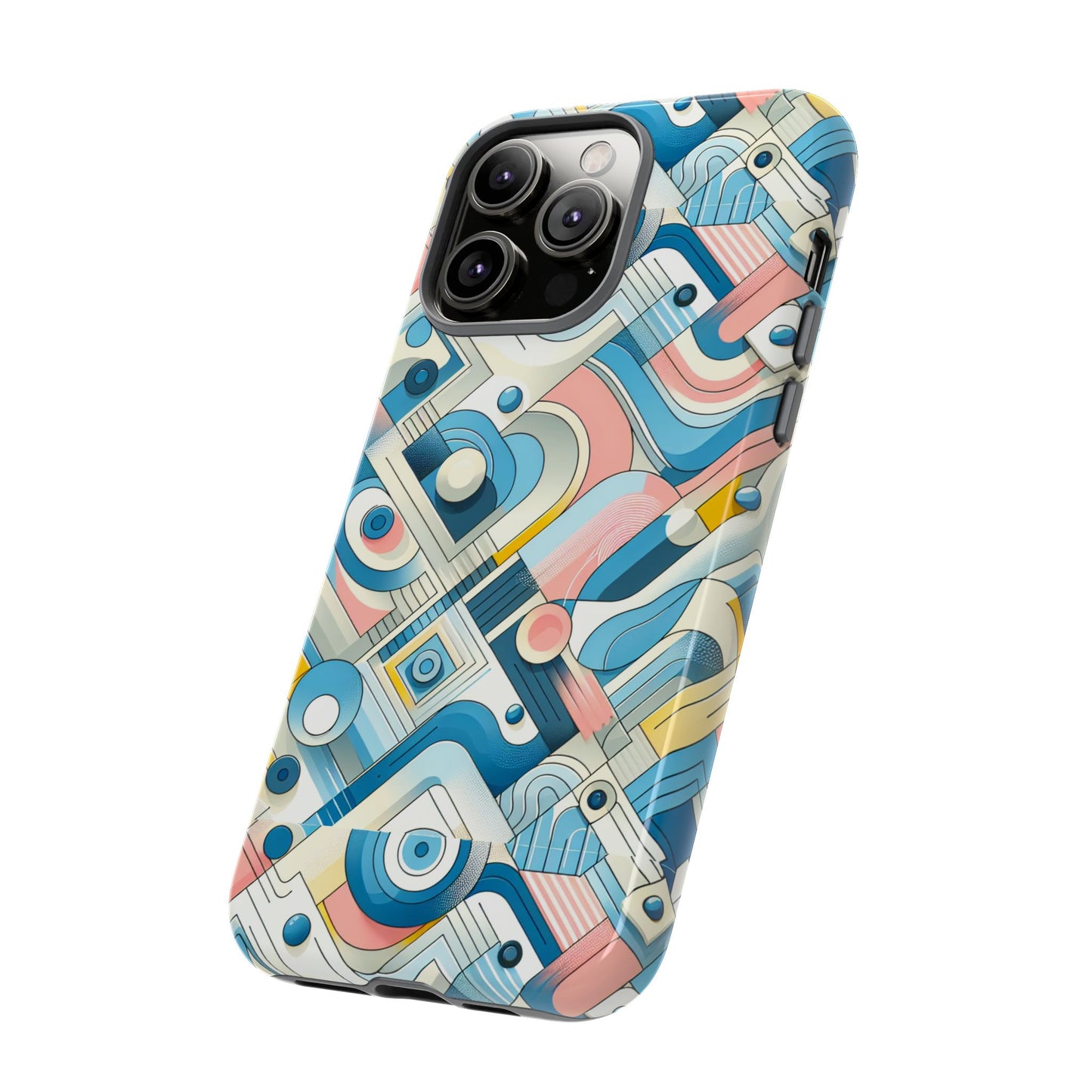 pattern image 4 vibrant 3d shockproof phone case for anime and comic fans