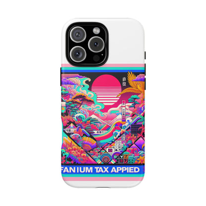 Fanum Tax Applied Protective Phone Case, 3D Wrap Design, Durable Silicone Liner, UV Protected, Shock Absorbing, Fun Anime and Comic Style, Ideal Gift for Tech Enthusiasts