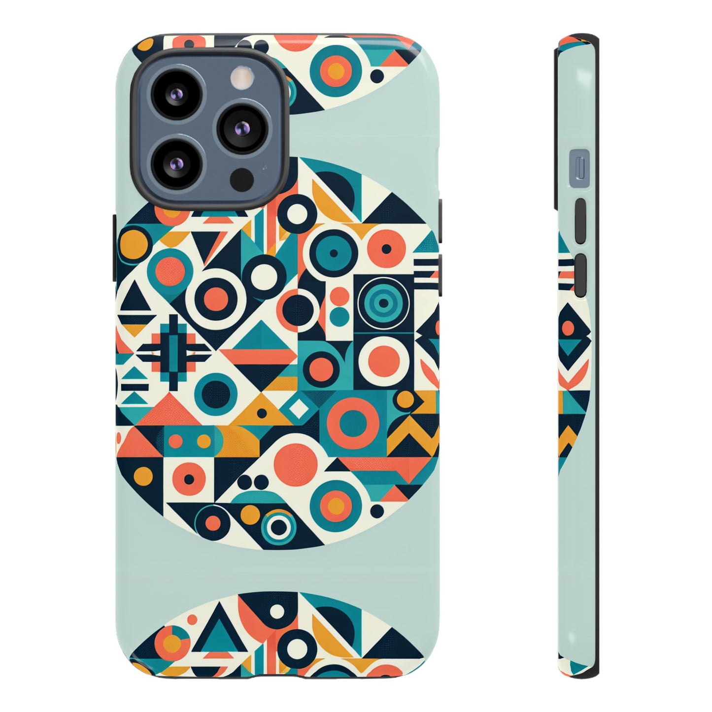 pattern image vibrant 3d anime comic phone case for men women