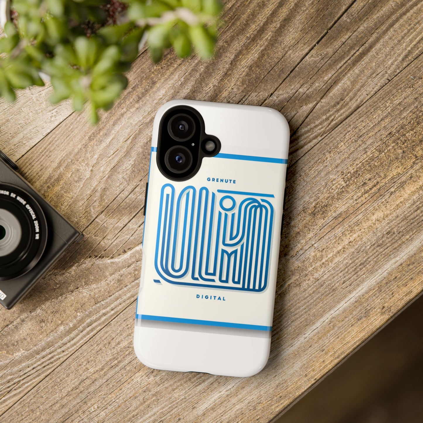 vibrant 3d wrap phone case in blue alphabet design for stylish protection compatible with iphone 13, 14, 15 & 16 – all models including pro, pro max & plus