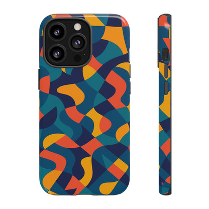 Vibrant Multicolour Abstract Phone Case for Stylish Protection Compatible with iPhone 13, 14, 15 & 16 – All Models Including Pro, Pro Max & Plus