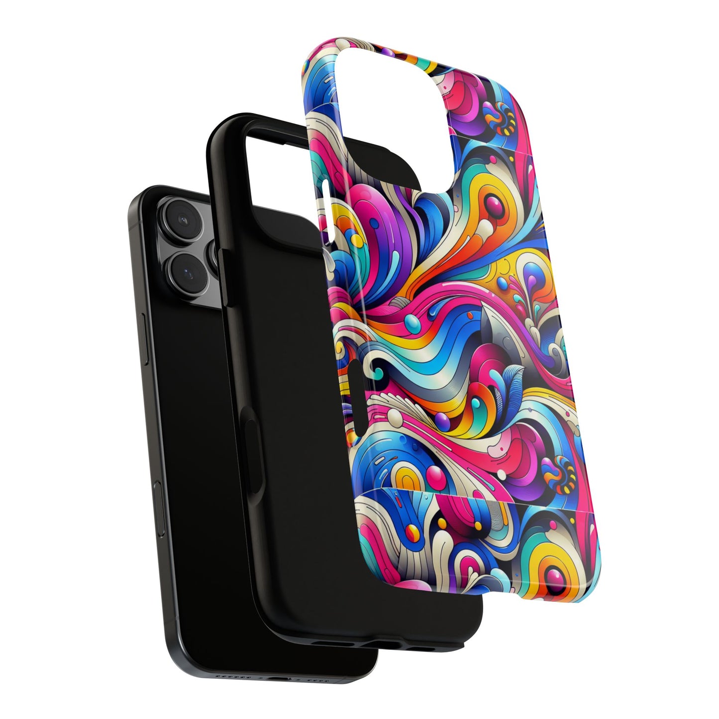 pink pattern image 3 phone case with vibrant 3d wrap design for stylish protection