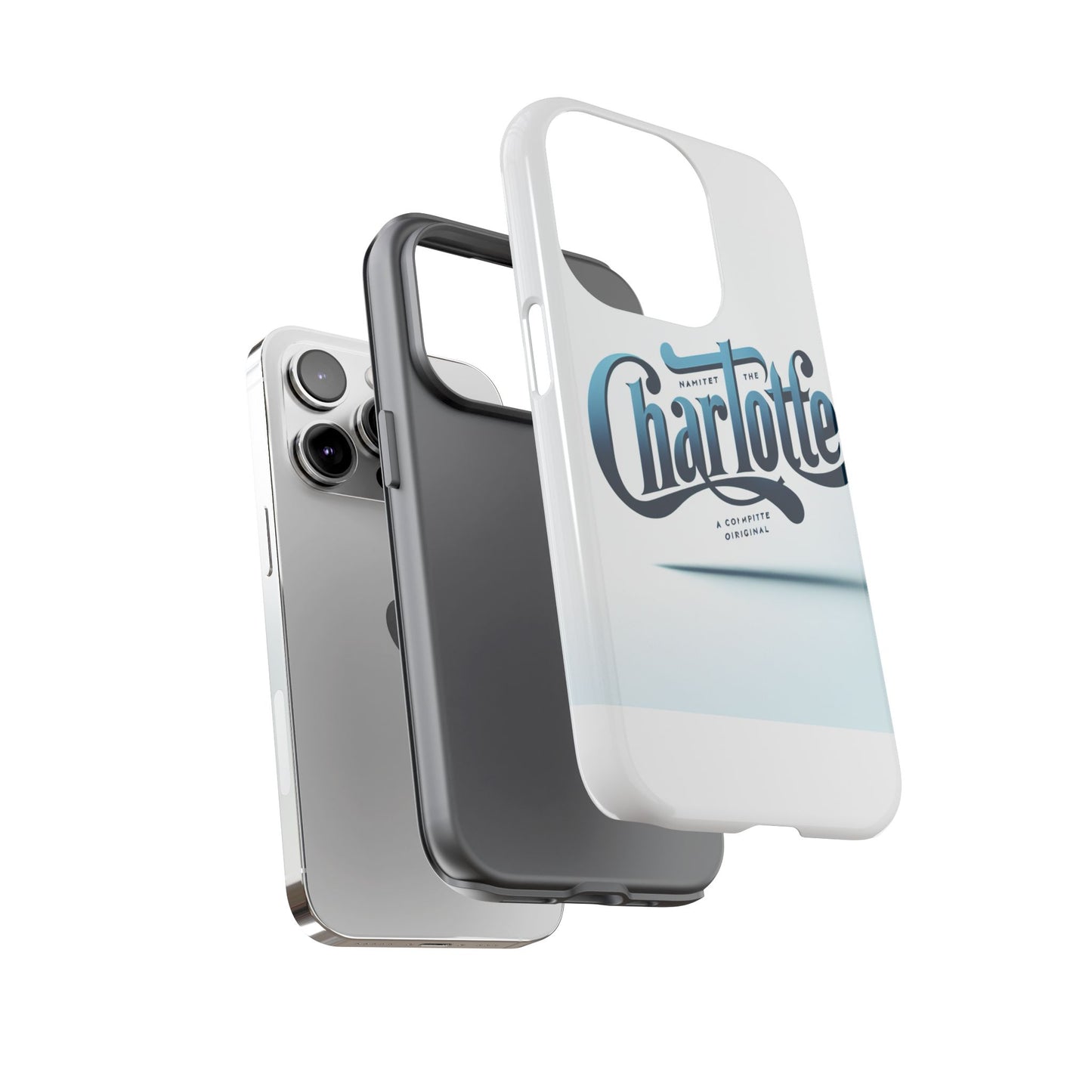 vibrant 3d wrap protective phone case in blue typography design for stylish smartphone accessories compatible with iphone 13, 14, 15 & 16 – all models including pro, pro max & plus