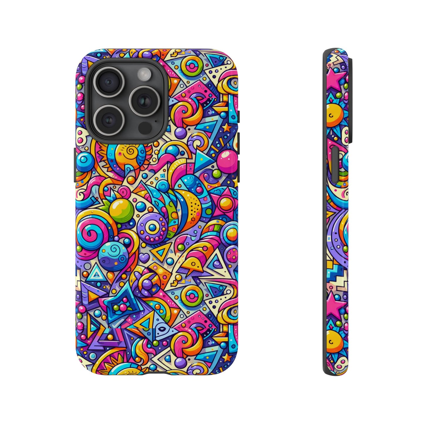 pattern image 7 vibrant protective phone case for anime and comic fans