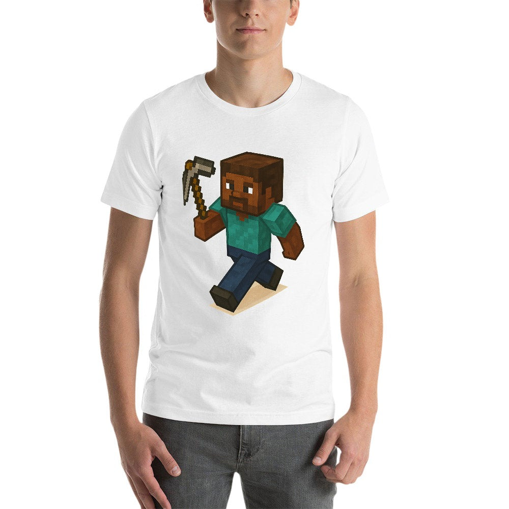 2025 new 150g men's short sleeve t-shirt, breathable cotton, casual wear, fitness, travel, double-sided print, comfortable fit, available in multiple sizes