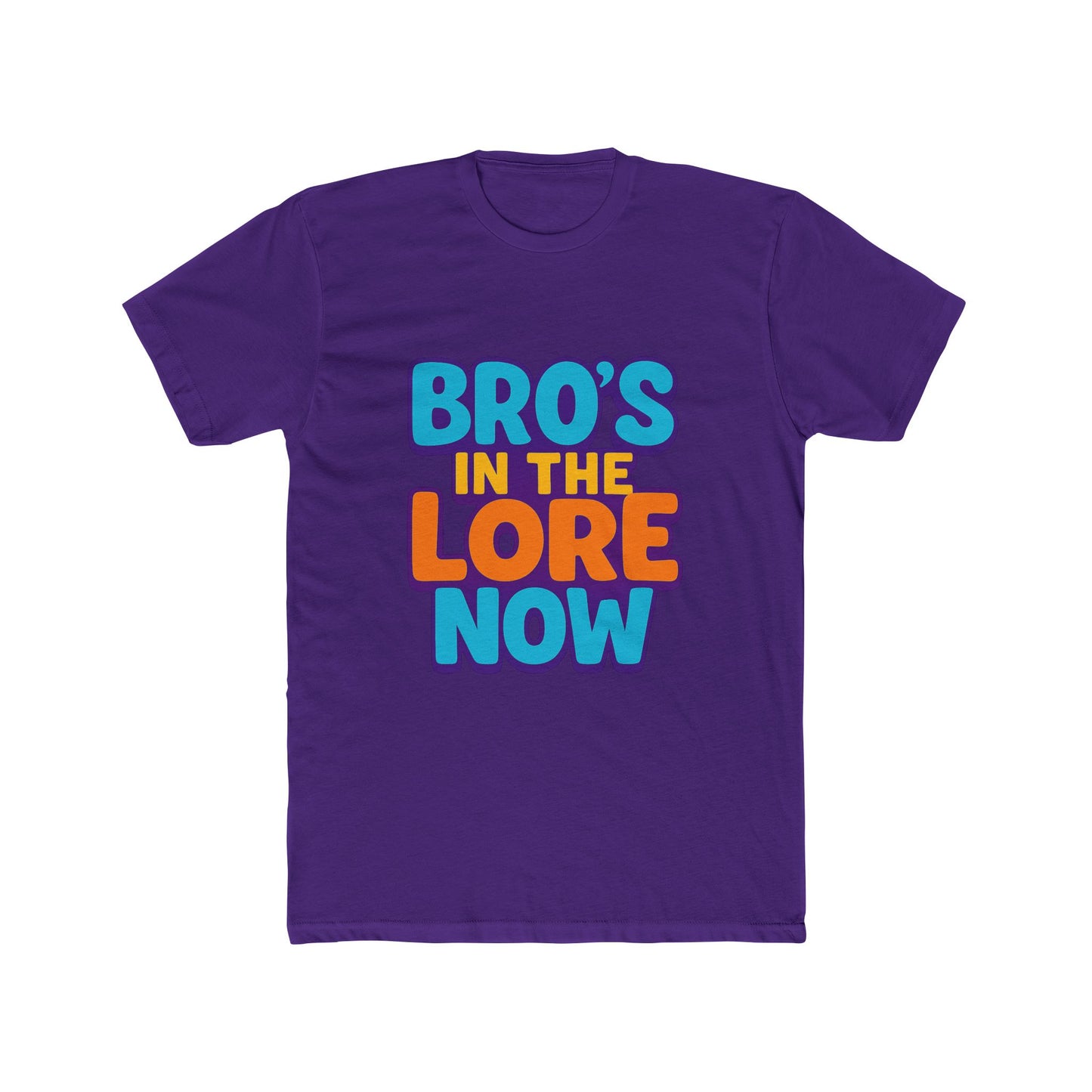 bro's in the lore now unisex t-shirt - funny meme art for gamers, meme lovers, unique gift & decor