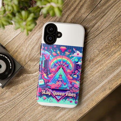 Slay Queen Vibes 3D Wrap Protective Phone Case for Women