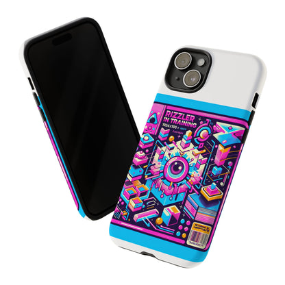 Rizzler In Training 3D Wrap Protective Phone Case for Anime Lovers