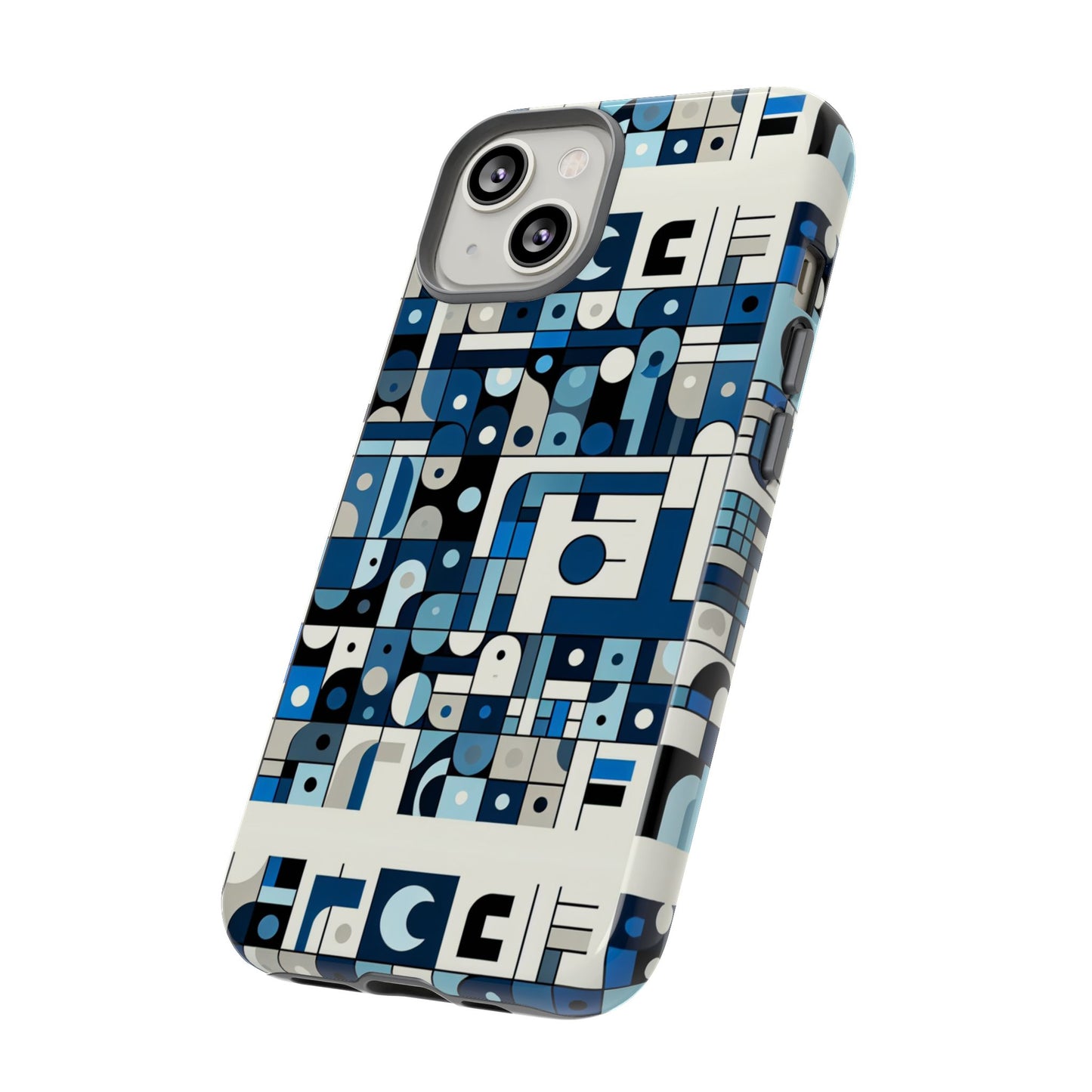 blue alphabet f letter phone case for smartphones, durable shockproof tpu cover with vivid 3d wrap design for tech enthusiasts and anime fans