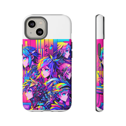 Cap-Free Culture Protective Phone Case with 3D Wrap Design, Durable Silicone Liner, UV Resistant, Ideal Gift for Anime and Comic Fans