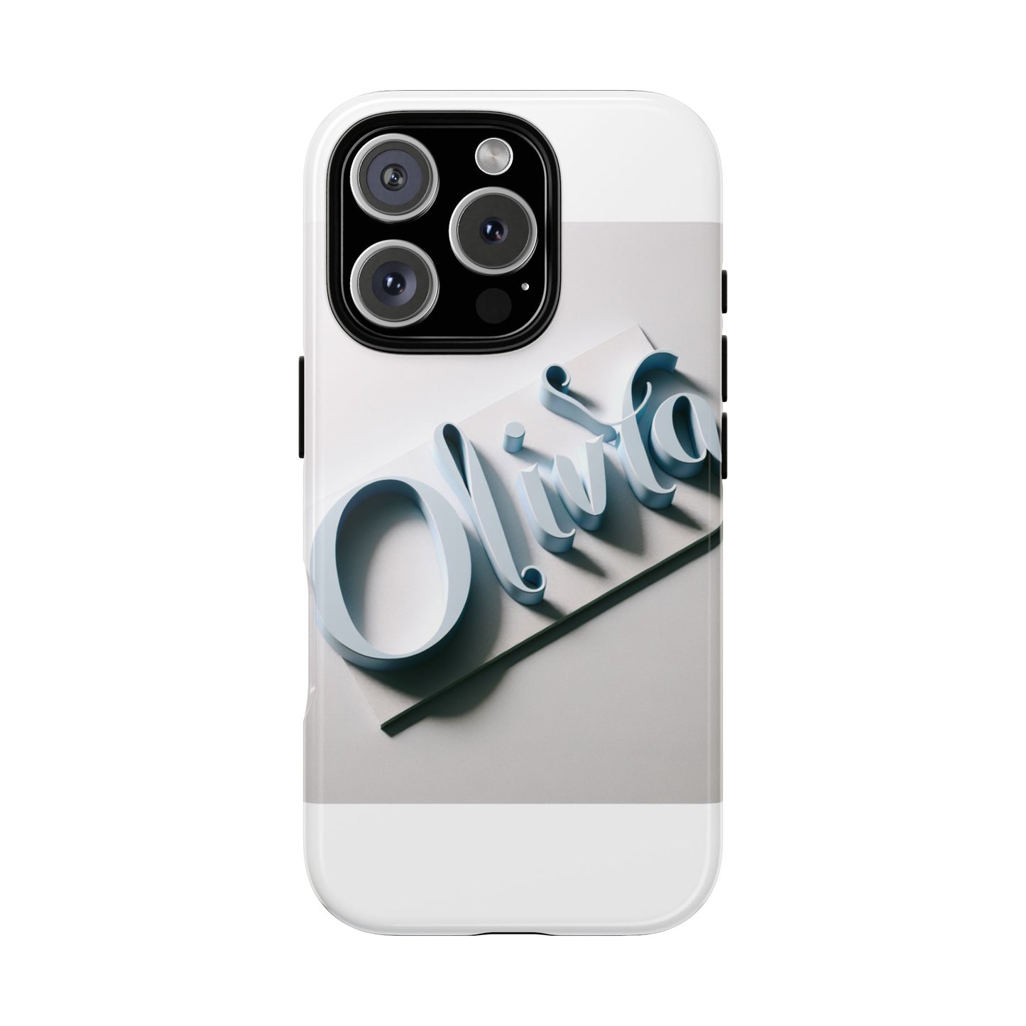 vibrant 3d blue name phone case for stylish protection – unique accessory for self-expression compatible with iphone 13, 14, 15 & 16 – all models including pro, pro max & plus