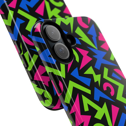 Y2K Multicolour 4 Protective Phone Case with 3D Design – Stylish Protection for Unisex Smartphones Compatible with iPhone 13, 14, 15 & 16 – All Models Including Pro, Pro Max & Plus