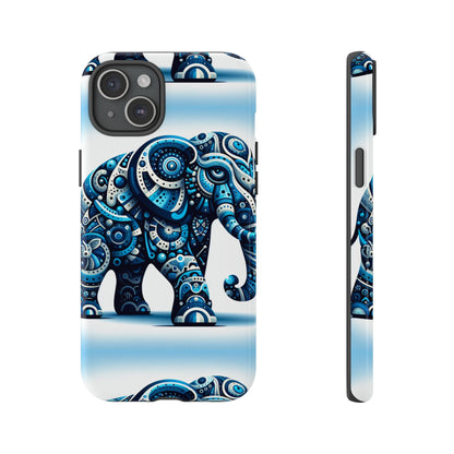 Blue Animal Create 4 3D Wrap Protective Phone Case for Smartphones with Vibrant Anime and Comic Inspired Design Durable Shock Absorption and UV Protection