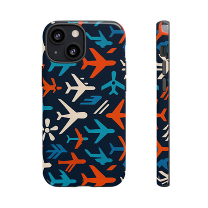 Vibrant Aviation Themed Protective Phone Case with 3D Wrap Design – Unique Style and Durable Protection – Compatible with iPhone 13, 14, 15 & 16 – All Models Including Pro, Pro Max & Plus