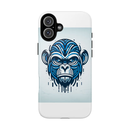 Vibrant 3D Gorilla Design Protective Phone Case for Unique Style and Stylish Protection Compatible with iPhone 13, 14, 15 & 16 – all models including Pro, Pro Max & Plus