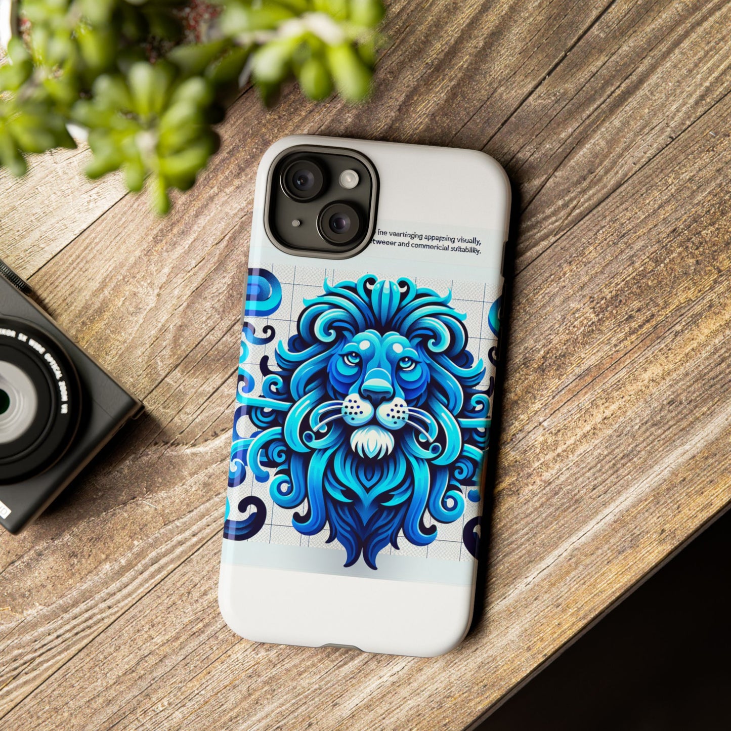 vibrant 3d lion art phone case for stylish protection and self-expression compatible with iphone 13, 14, 15 & 16 – all models including pro, pro max & plus