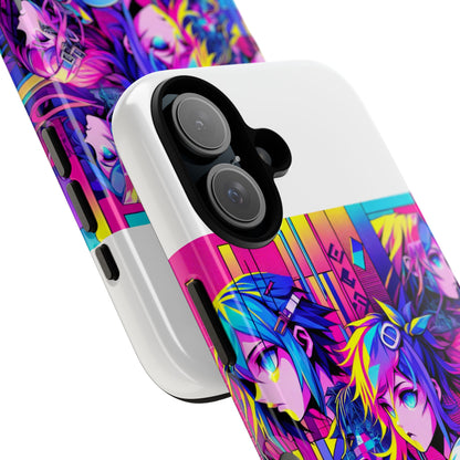 Cap-Free Culture Protective Phone Case with 3D Wrap Design, Durable Silicone Liner, UV Resistant, Ideal Gift for Anime and Comic Fans