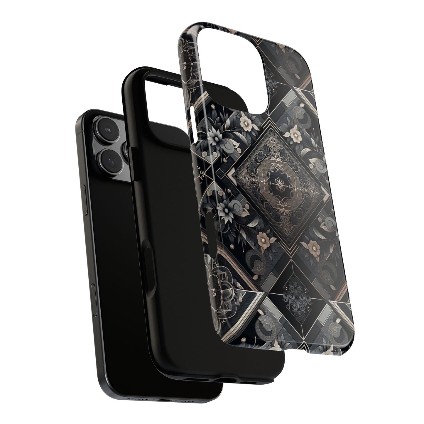 blackpattern image 3 vibrant shockproof phone case for anime and comic fans