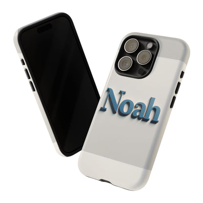 Coolname Noah Blue 3D Wrap Phone Case for Men Women Shockproof Protective Cover with Vibrant Anime and Comic Design
