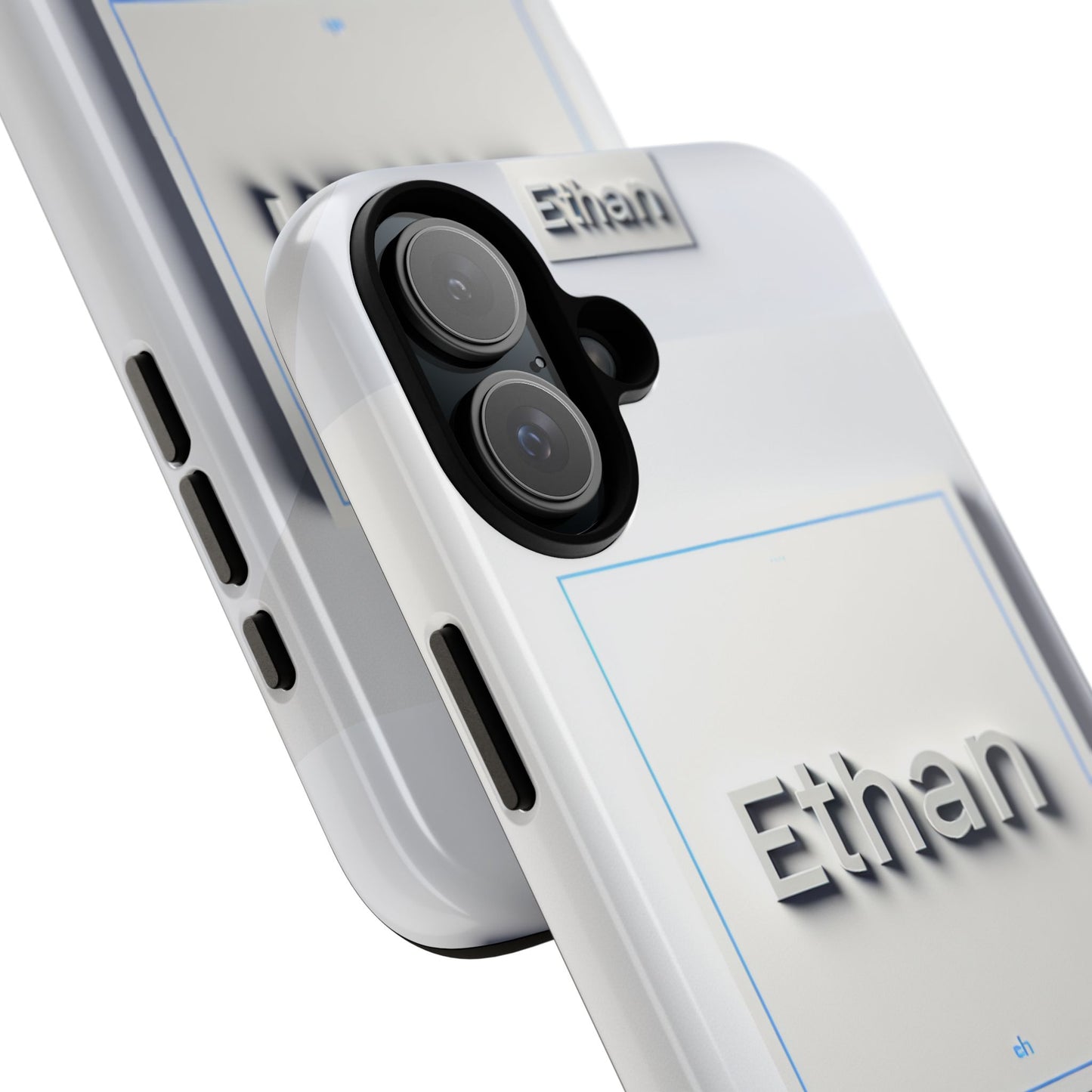 ethan blue 3d wrap phone case for men and women shock absorption durable silicone protective cover with vivid anime and comic design