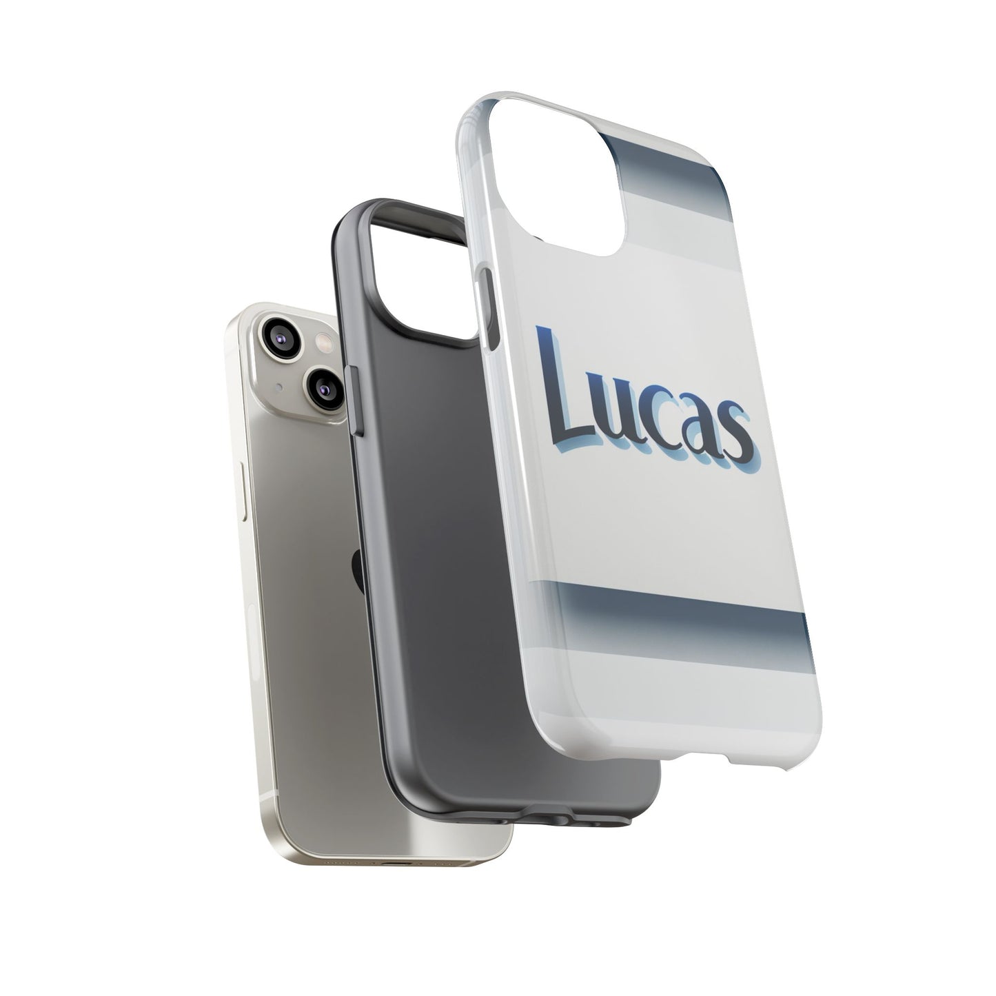 coolname lucas blue 3d wrap protective phone case for smartphones with vibrant anime and comic art design shockproof and uv protected durable tpu cover