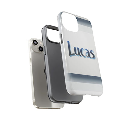 Coolname Lucas Blue 3D Wrap Protective Phone Case for Smartphones with Vibrant Anime and Comic Art Design Shockproof and UV Protected Durable TPU Cover