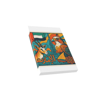 Canvas Print Frame 8"x12" Handmade High-Quality Cotton Wall Art with Natural Wood Frame for Home Bar Club Coffee Shop Decoration Gift for Weddings and Events