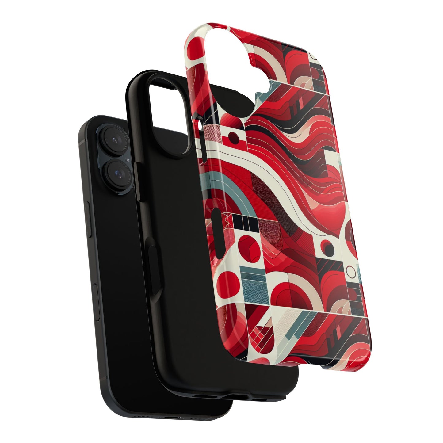 pattern image 2 vibrant shockproof phone case for anime and comic fans