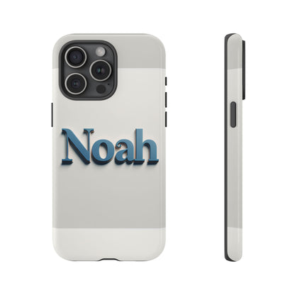 Coolname Noah Blue 3D Wrap Phone Case for Men Women Shockproof Protective Cover with Vibrant Anime and Comic Design