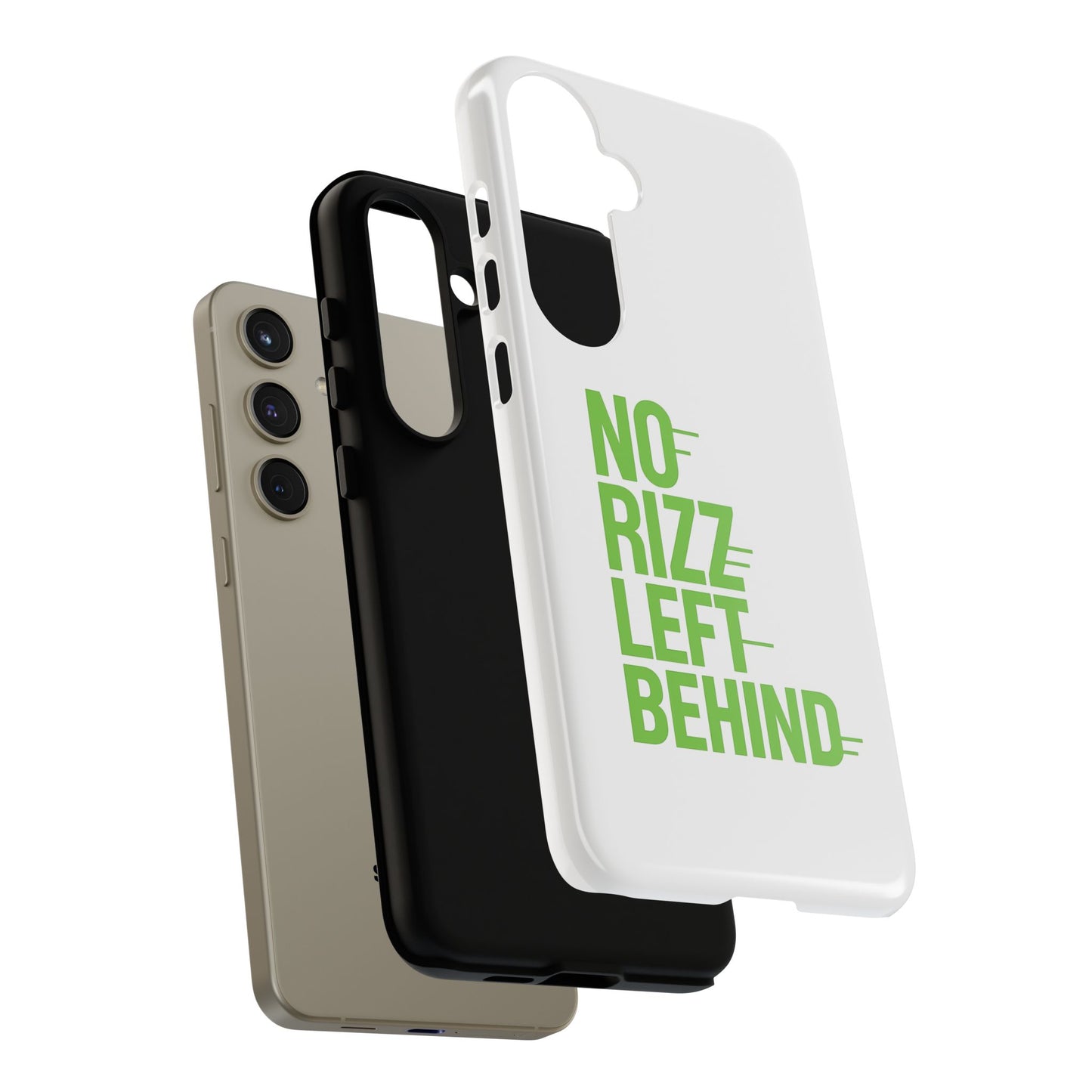 tough cases - no rizz left behind phone case for protection and style
