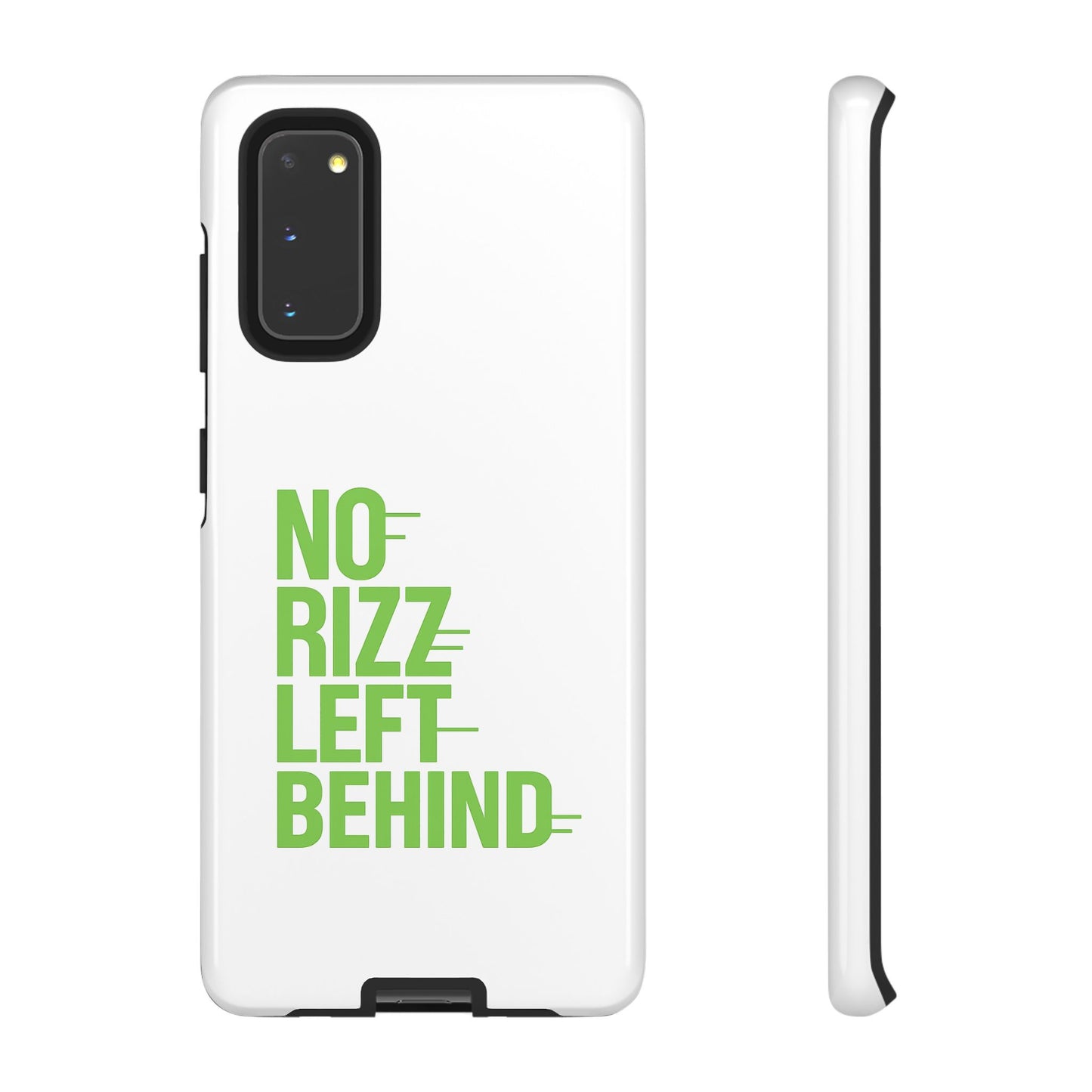 tough cases - no rizz left behind phone case for protection and style