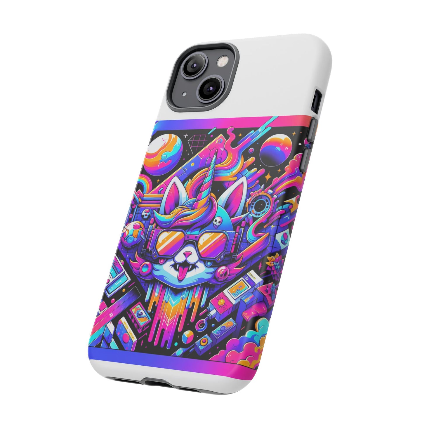 rizzed up and ready protective phone case for anime lovers