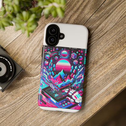 Ratio-Proof Aura Protective Phone Case with 3D Wrap Design, UV Protection, and Shock Absorption for Anime and Comic Culture Fans