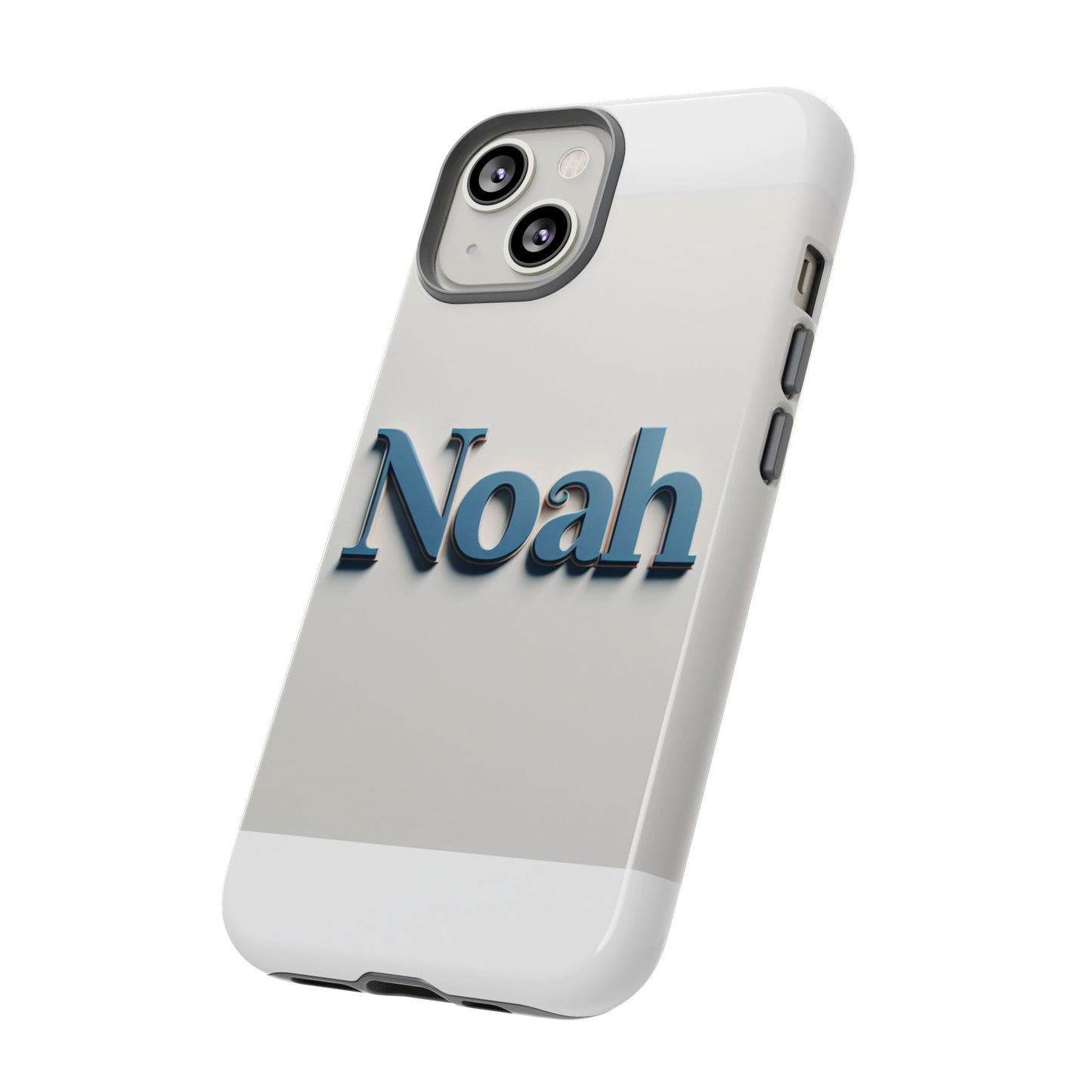 vibrant 3d name phone case in blue retro style – unique protection accessory for self-expression compatible with iphone 13, 14, 15 & 16 – all models including pro, pro max & plus