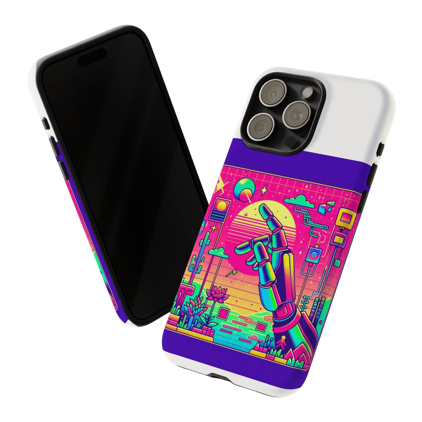 touch grass technician 3d wrap protective phone case
