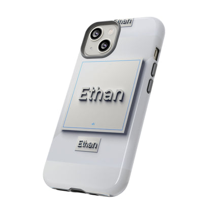 Ethan Blue 3D Wrap Phone Case for Men and Women Shock Absorption Durable Silicone Protective Cover with Vivid Anime and Comic Design