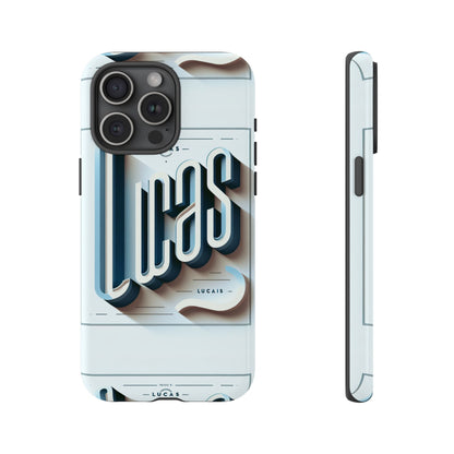 Lucas Blue Phone Case with 3D Wrap Design for Smartphones Compatible with iPhone and Android Devices Shockproof Protective Cover for Anime and Comic Fans