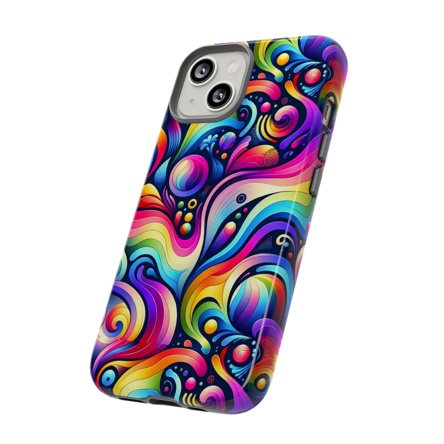 pattern image 1 vibrant shockproof phone case with 3d wrap design for anime and comic fans compatible with iphone 13, 14, 15 & 16 – all models including pro, pro max & plus