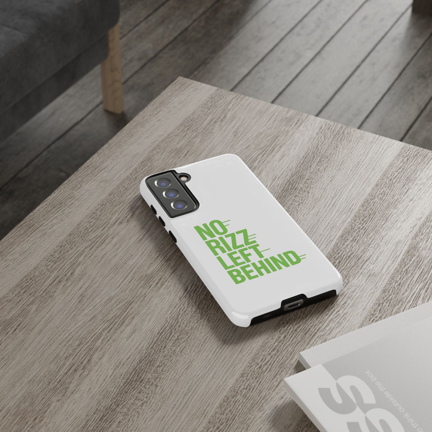 tough cases - no rizz left behind phone case for protection and style