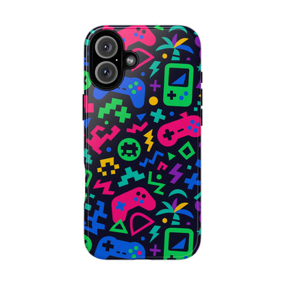 Vibrant 3D Gaming Design Protective Phone Case for Creative Expression and Stylish Protection, Compatible with iPhone 13, 14, 15 & 16 – all models including Pro, Pro Max & Plus