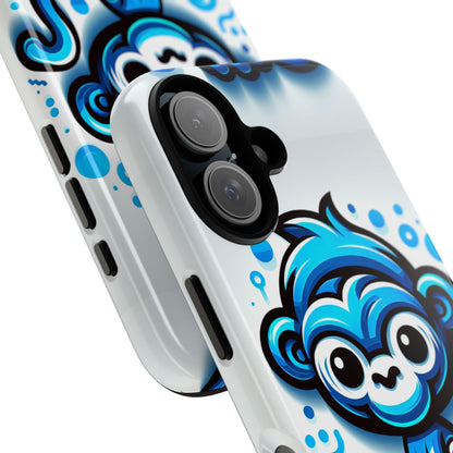 Blue Animal Create 19 Cartoon Animal Phone Case with 3D Wrap Design Shock Absorption for Smartphones Compatible with iPhone and Android Devices